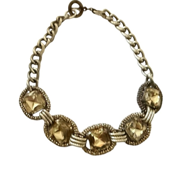 Gold-Tone Chain Link Necklace - Picture 3 of 4